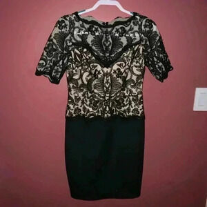 Tadashi Shoji Embroidered Dress